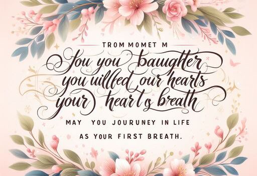 beautiful quotes for new born daughter